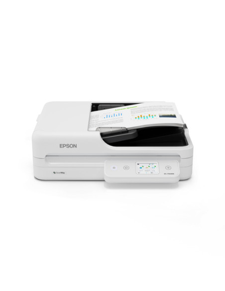 Epson WorkForce DS-1760WN Scanner a piano e ADF 1200 x 1200 DPI A4 Nero, Bianco