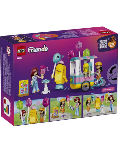 BANCARELLA DI GELATI CON PALLONCINI