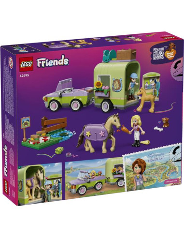 RIMORCHIO PER CAVALLO E PULEDRO