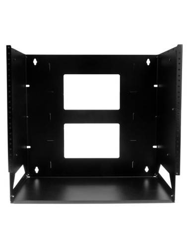 StarTech.com Rack Armadio per Montaggio a Parete con Mensola Incorporata - Accaio - 8U
