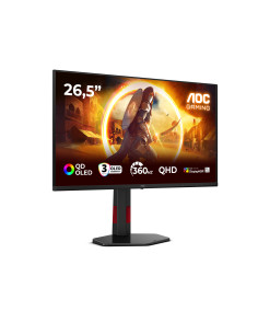 AOC G4 Q27G4SDR Monitor PC 67,3 cm (26.5") 2560 x 1440 Pixel Quad HD QD-OLED Nero, Rosso 2