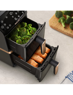Philips Serie 4000 Airfryer con doppio cestello verticale 2