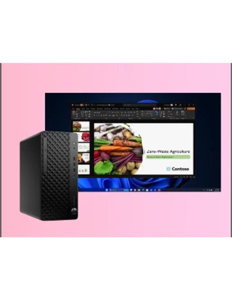 HP ProDesk 4 G1i AI PC Intel Core Ultra 7 265 16 GB DDR5-SDRAM 1 TB SSD Windows 11 Pro Tower Nero