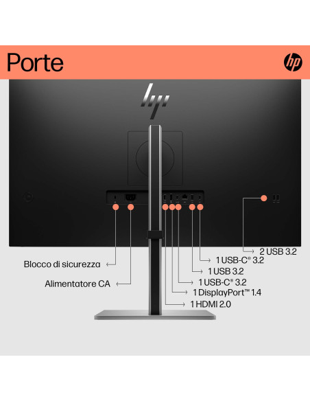 HP Monitor E32k G5 4K USB-C