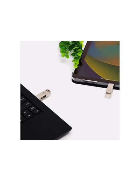 HP HPFD206C-256 unità flash USB 256 GB USB Type-A / USB Type-C 3.2 Gen 2 (3.1 Gen 2) Argento