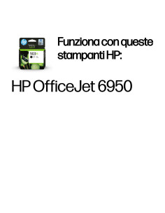 HP Cartuccia di inchiostro nero originale ad alta capacità 903XL