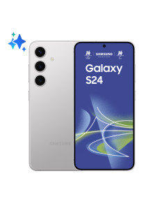 Samsung Galaxy S24 Smartphone AI, Display 6.2'' FHD+ Dynamic AMOLED 2X, Fotocamera 50MP, RAM 8GB, 256GB, 4.000 mAh, Marble Gray