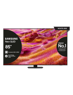 Samsung Neo QLED AI TV 85" QE85QN90FATXZT 4K Mini LED, Processore NQ4 AI Gen3, 4K AI Upscaling Pro, Motion Xcelerator 165Hz, Neo