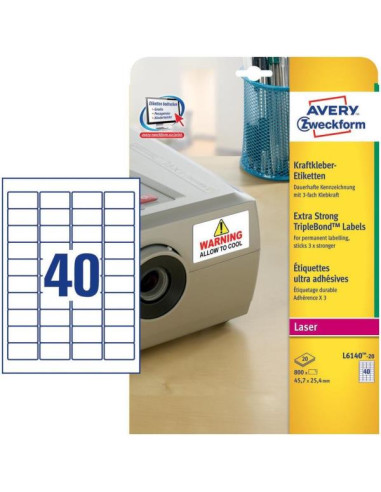 ETICH. SUPER ADERENTI 45.7X25.4