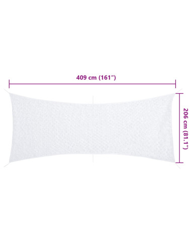 Rete Mimetica con Custodia di Conservazione 409x206 cm Bianca