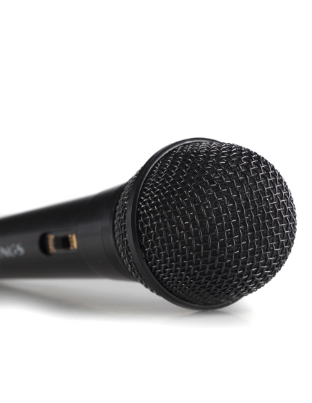 NGS Singer Fire Nero Microfono per karaoke