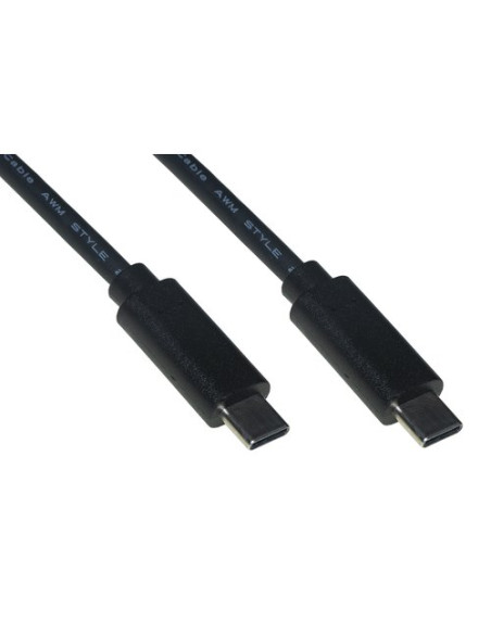 CAVO LINK USB-C TO USB-C, M/M, 1MT, NERO, LKCC201