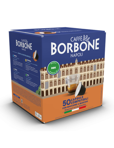 Caffè Borbone Capsule per Nespresso Miscela Dek 50 pz