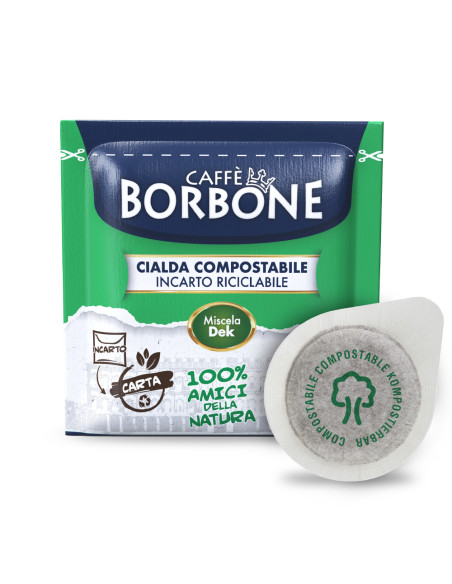 Caffè Borbone Cialda Miscela Decaffeinata - confezione da 50 pezzi