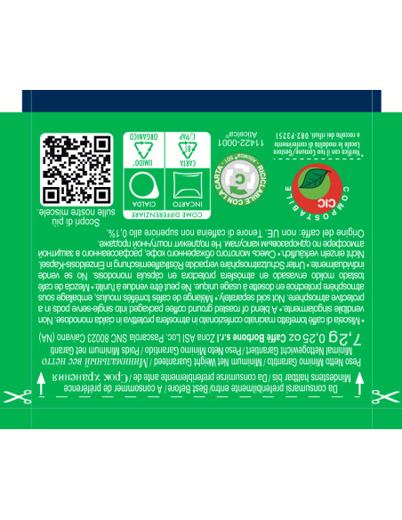 Caffè Borbone Cialda Miscela Decaffeinata - confezione da 50 pezzi