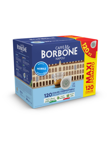Caffè Borbone Cialda Miscela Nobile - confezione da 120 pezzi