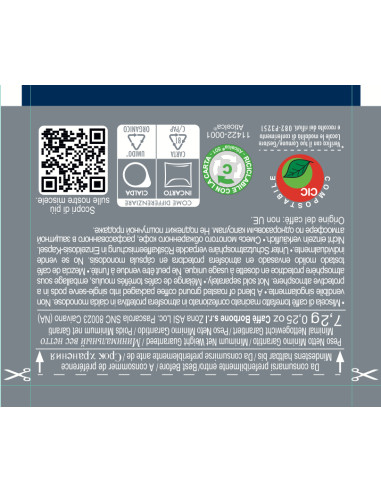 Caffè Borbone Cialda Miscela Decisa - confezione da 120 pezzi