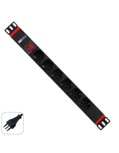 MULTIPRESA 1U 6 PRESE UNIVERSALI 2