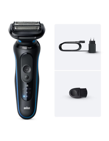 Braun Series 5 52-B1000s Rasoio Nero