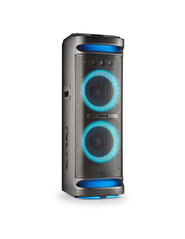 NGS WILD SPACE 3 Altoparlante portatile stereo Nero 800 W