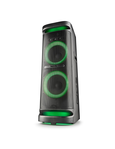 NGS WILD SPACE 3 Altoparlante portatile stereo Nero 800 W
