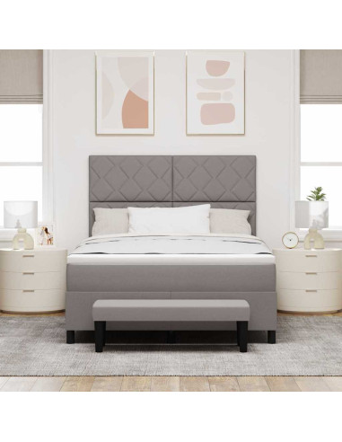 Letto a molle con materasso Talpa 160 x 200 cm Tessuto