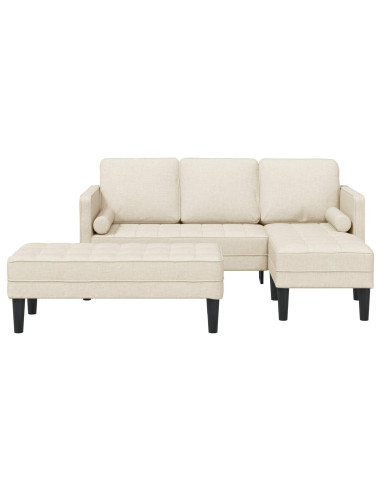 Set di divani con cuscino 2 pcs Tela Poliestere