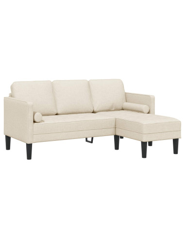 Set di divani con cuscino 2 pcs Tela Poliestere