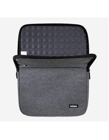 Nilox SLEEVE 17.3 GRIS 43,9 cm (17.3") Custodia a tasca Grigio