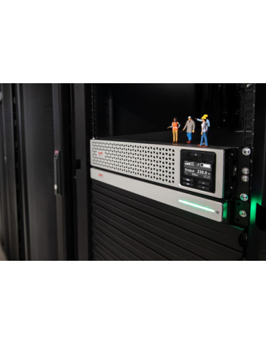 APC SMART-UPS SRT LI-ION 2200VA RM ACCS gruppo di continuità (UPS) Doppia conversione (online) 2,2 kVA 1980 W 8 presa(e) AC