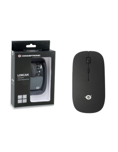 Conceptronic LORCAN01B mouse Ufficio Ambidestro Bluetooth Ottico 1600 DPI
