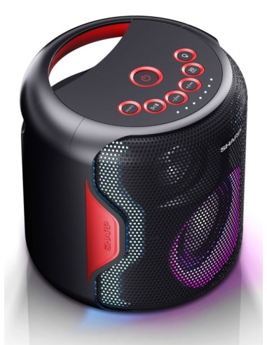 Sharp PS-921 altoparlante portatile e per feste Sistema di altoparlanti portatile 2.1 Nero