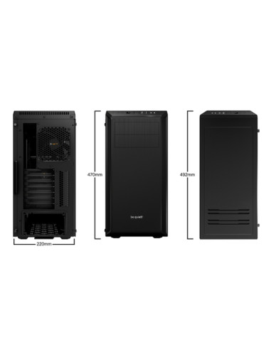 be quiet! Pure Base 600 Window Midi Tower Nero