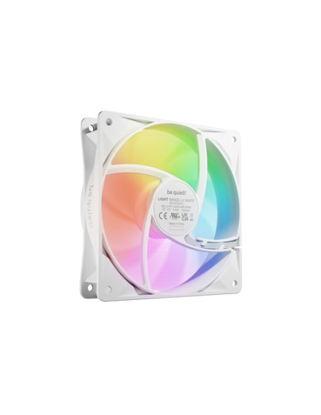 be quiet! Light Wings LX 120 mm PWM Reverse White Case per computer Ventilatore 12 cm Bianco 1 pz
