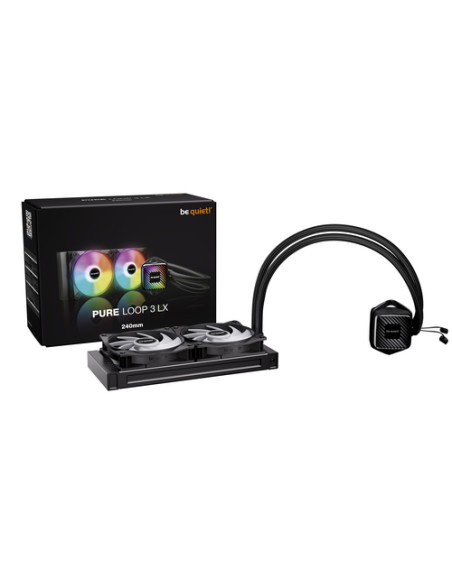 be quiet! PURE LOOP 3 LX Processore Raffreddatore di liquidi tutto in uno 12 cm Nero 1 pz