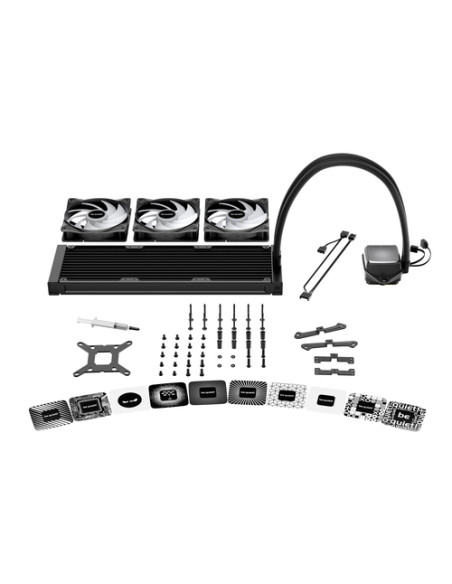 be quiet! PURE LOOP 3 LX Processore Raffreddatore di liquidi tutto in uno 12 cm Nero 1 pz