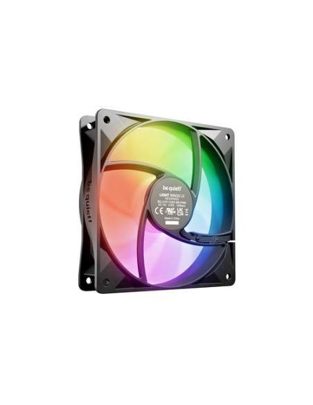 be quiet! Light Wings LX 120 mm PWM Reverse Black Case per computer Ventilatore 12 cm Nero 1 pz