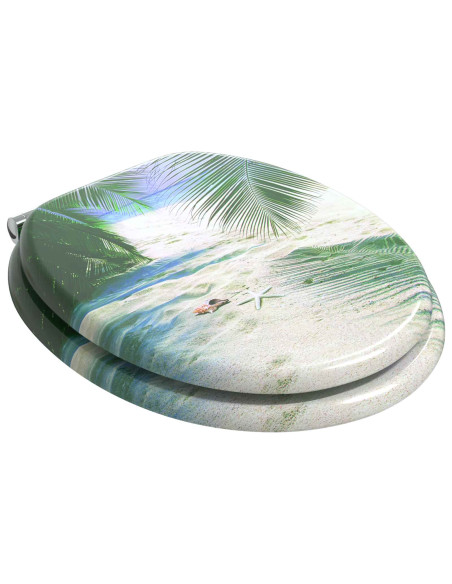 Sedile del WC Verde 44 x 38 cm Pannello MDF