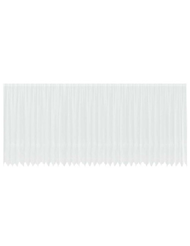 Tenda in Pizzo con tende Bianco 900 x 240 cm Poliestere