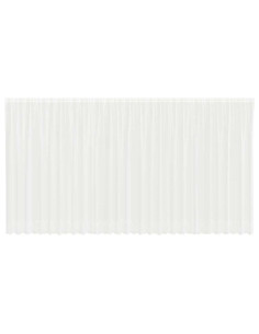 Tenda in Pizzo con tende Bianco 750 x 240 cm Poliestere 2