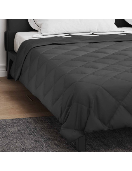 Duvet Estivo Antracite 220 x 260 cm Microfibra