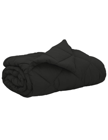 Duvet Estivo Nero 240 x 200 cm Microfibra