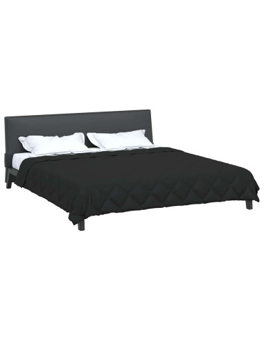 Duvet Estivo Nero 220 x 240 cm Microfibra