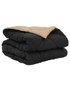 Duvet Estivo Nero e Talpa 200 x 135 cm Microfibra 2