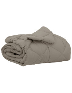 Duvet Estivo Grigio chiaro 200 x 140 cm Microfibra 2