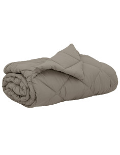 Duvet Estivo Grigio chiaro 220 x 240 cm Microfibra 2