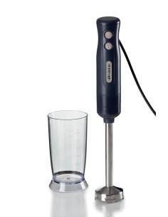 Ariete 601 Frullatore a Immersione Breakfast, Frullatore a immersione, 700 W, 2 velocità, Lama in acciaio inox, Gamba removibil