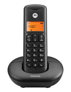 Motorola E201 Telefono DECT Identificatore di chiamata Nero