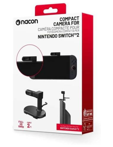 Switch 2 Nacon Webcam 1080P Black