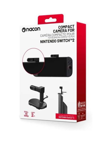 Switch 2 Nacon Webcam 1080P Black